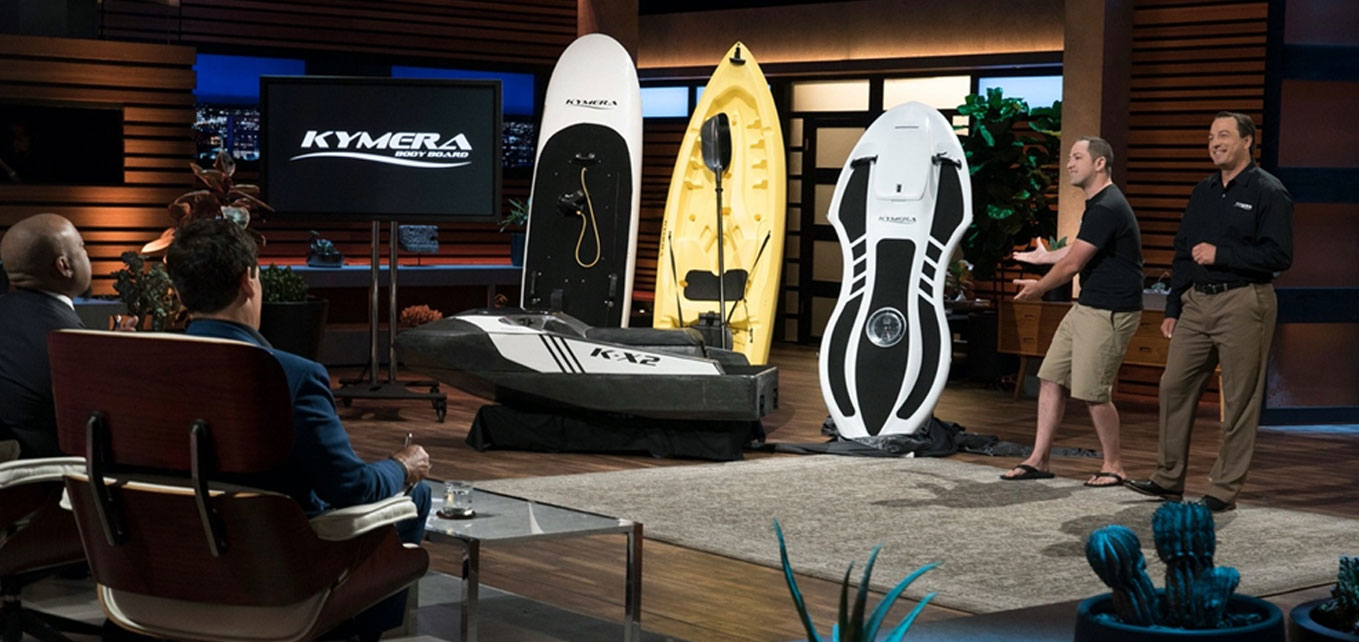 Kymera Body Board, Kymera Shark Tank, electric body board, electric water board, motorized body board.